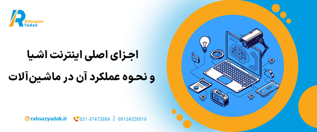 اجزای اصلی اینترنت اشیا و نحوه عملکرد آن در ماشین‌آلات 